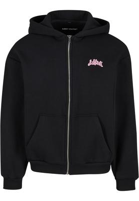 Lost Youth Oversized zip Hoodie - Responsibly Irresponsible black 3XL