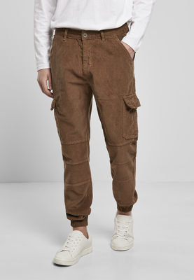 Corduroy Cargo Jogging Pants black 3XL