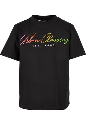 Boys Script Logo Tee black 110/116
