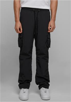 Straight Leg Nylon Cargo Pants concrete L