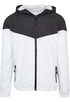 2-Tone Tech Windrunner blk/wht L