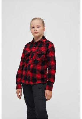 Checkshirt Kids red/black 122/128