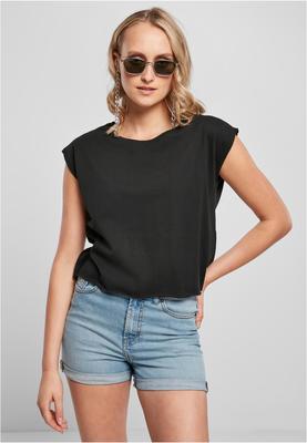Ladies Organic Short Tee  black 3XL