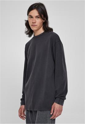 Heavy Boxy Acid Wash Longsleeve balticblue XL