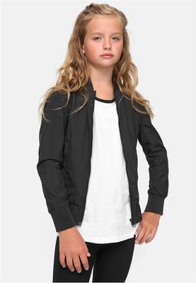 Girls Light Bomber Jacket black 110/116