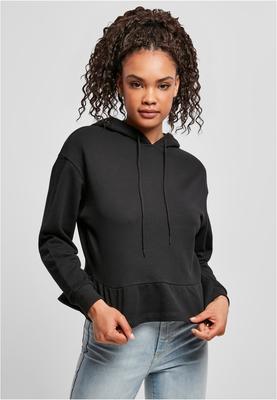 Ladies Organic Volants Hoody black 3XL
