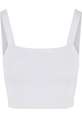 Ladies Cropped Top white S