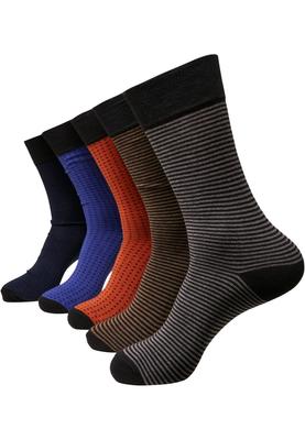 Stripes and Dots Socks 5-Pack multicolor 43-46