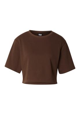 Ladies Light Terry Cropped Tee black 3XL