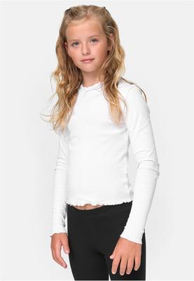 Girls Short Rib Longsleeve black 110/116