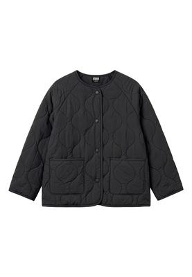 Girls Quilted Jacket black 110/116
