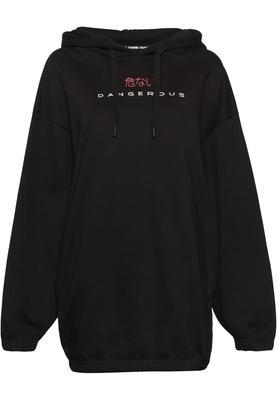 Dangerous DNGRS Even Hoody Dress black L