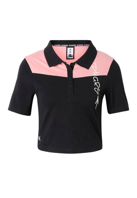 Dangerous DNGRS Zippy Poloshirts black/pink L