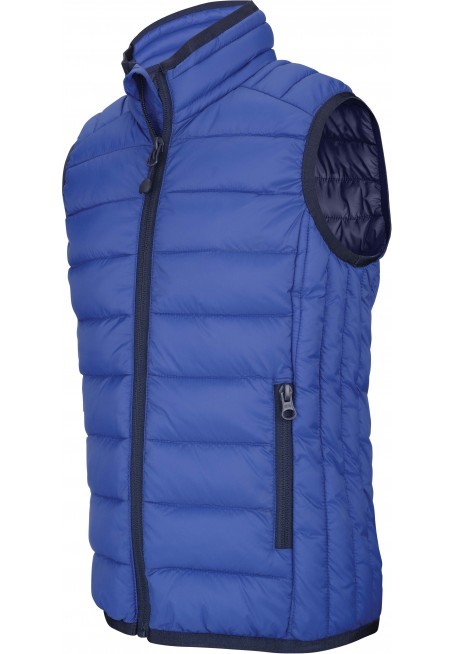 MEN'S LIGHTWEIGHT SLEEVELESS FAKE DOWN JACKET - MERCHYOU