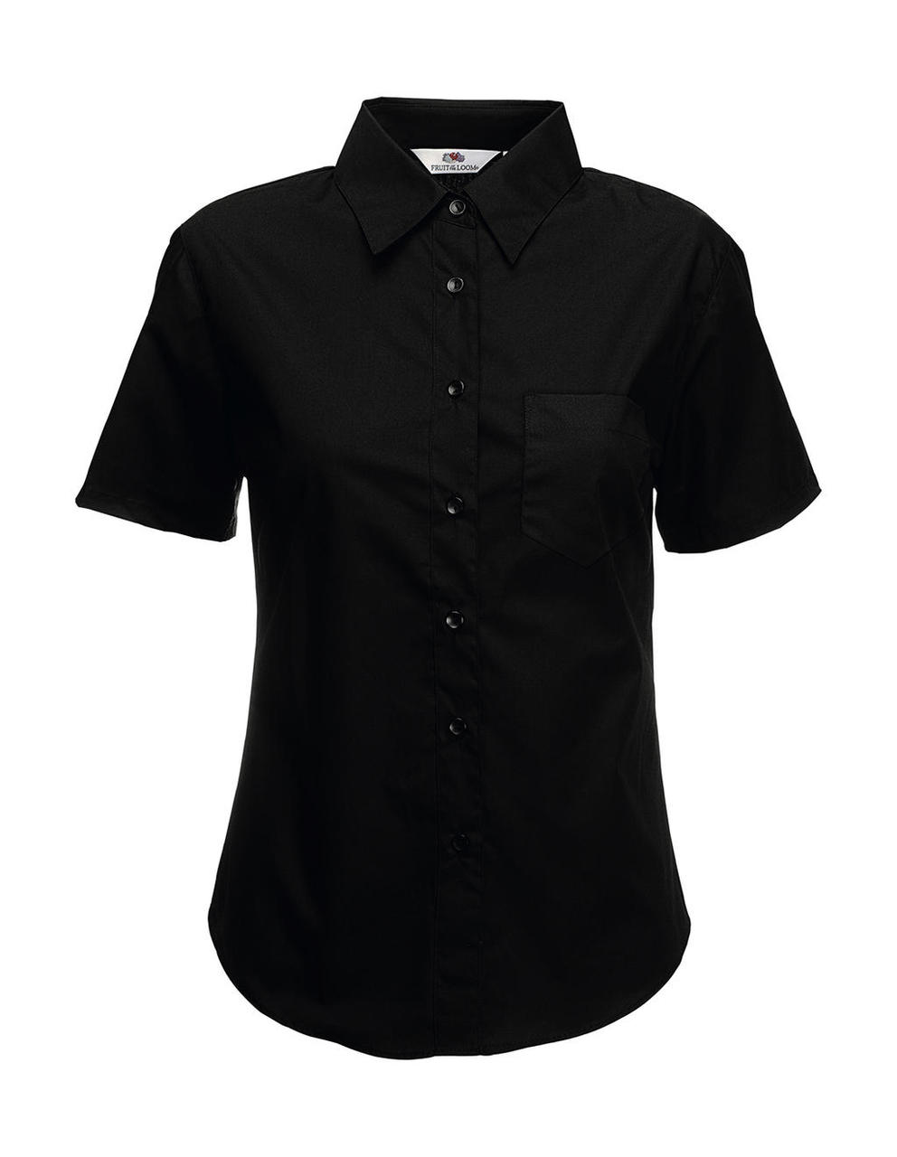 Ladies´ Short Sleeve Poplin Shirt - MERCHYOU